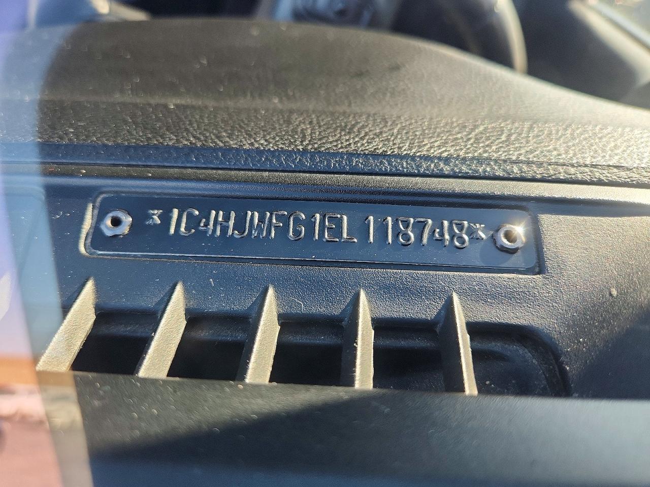 2014 Jeep Wrangler Unlimited Rubicon Black vin: 1C4HJWFG1EL118748