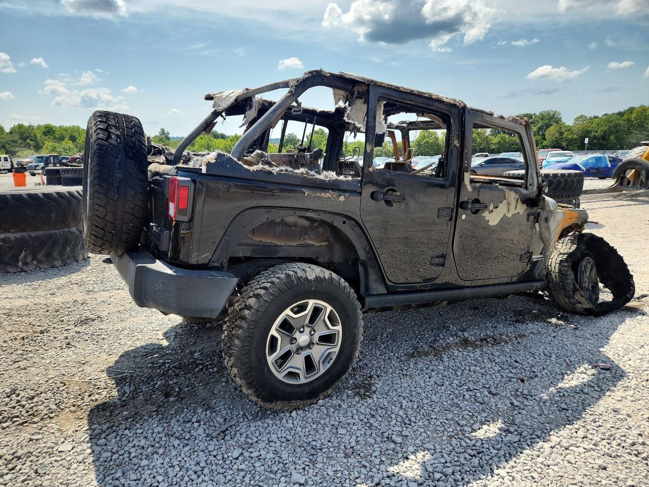 2014 Jeep Wrangler Unlimited Rubicon Black vin: 1C4HJWFG3EL297004