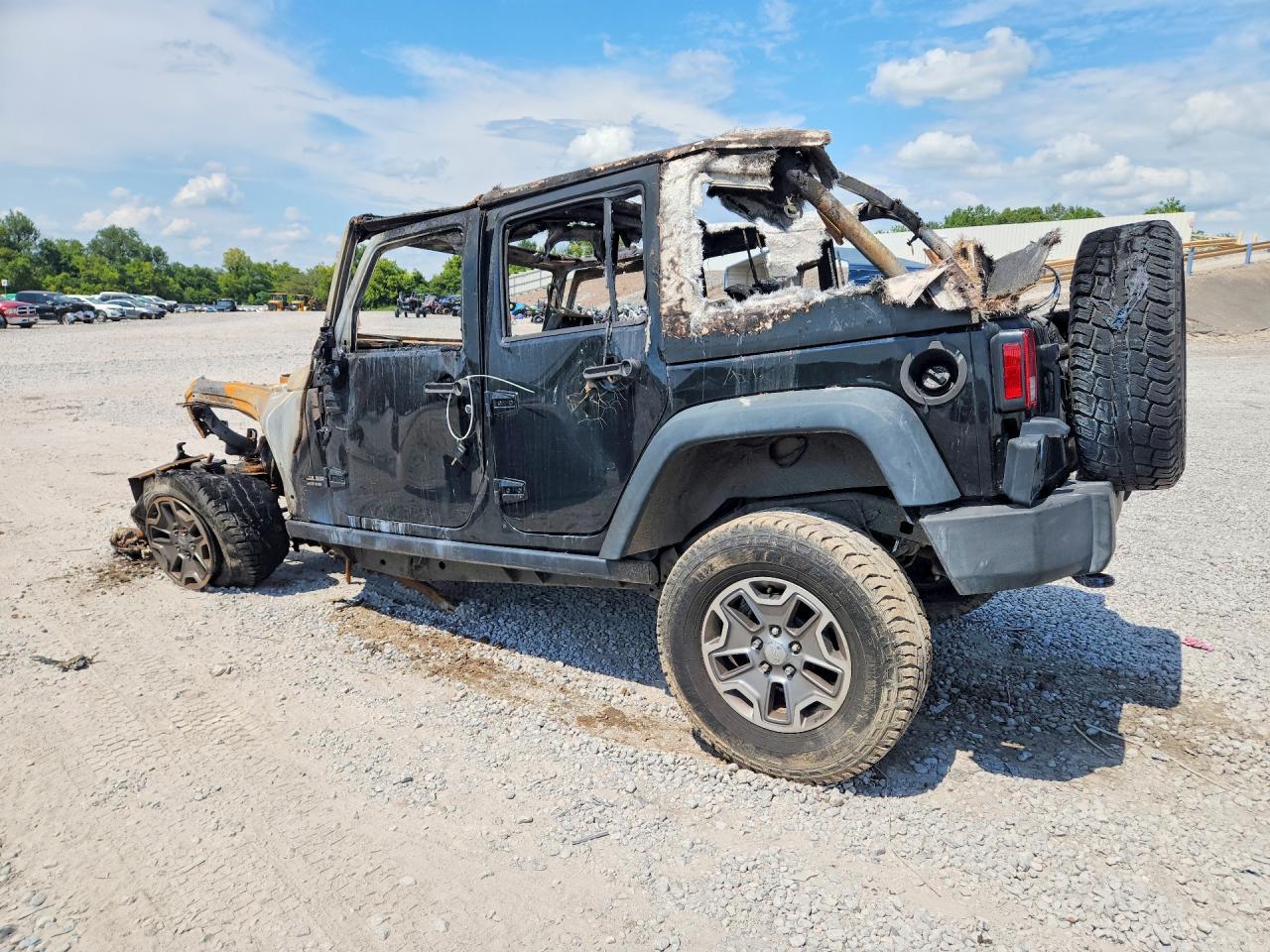 2014 Jeep Wrangler Unlimited Rubicon Black vin: 1C4HJWFG3EL297004