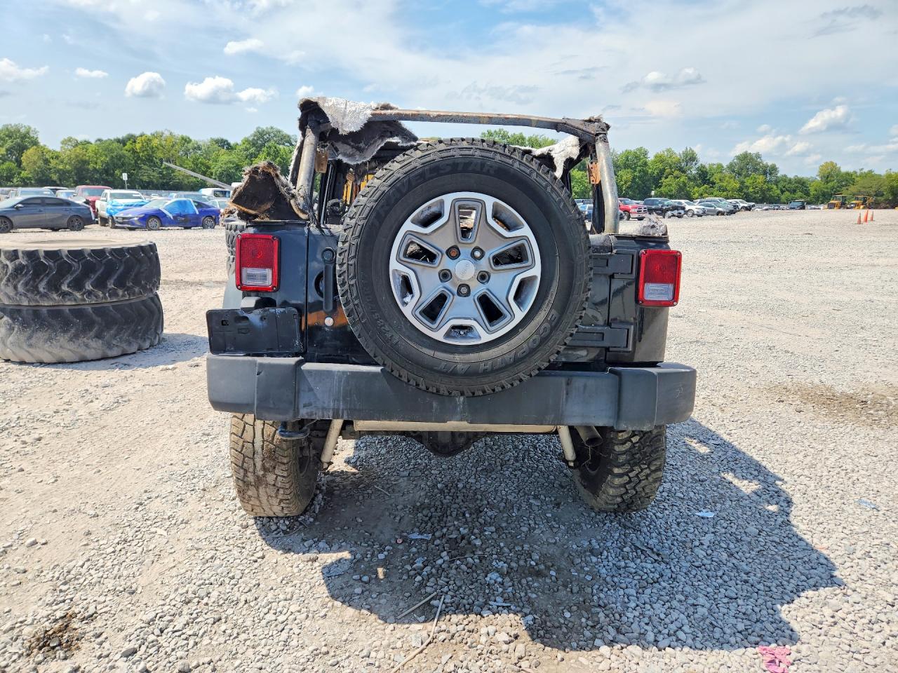 2014 Jeep Wrangler Unlimited Rubicon Black vin: 1C4HJWFG3EL297004