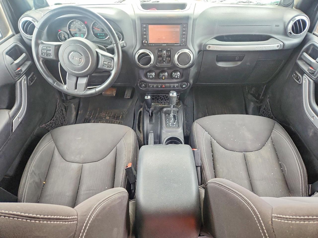 2014 Jeep Wrangler Unlimited Rubicon Black vin: 1C4HJWFG3EL314982