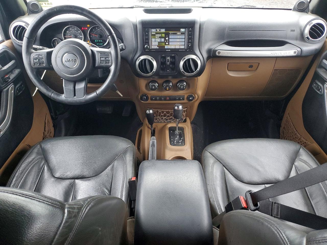2014 Jeep Wrangler Unlimited Rubicon Black vin: 1C4HJWFG4EL322976