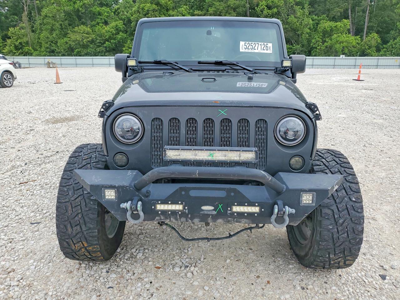 2015 Jeep Wrangler Unlimited Rubicon Black vin: 1C4HJWFG4FL542491