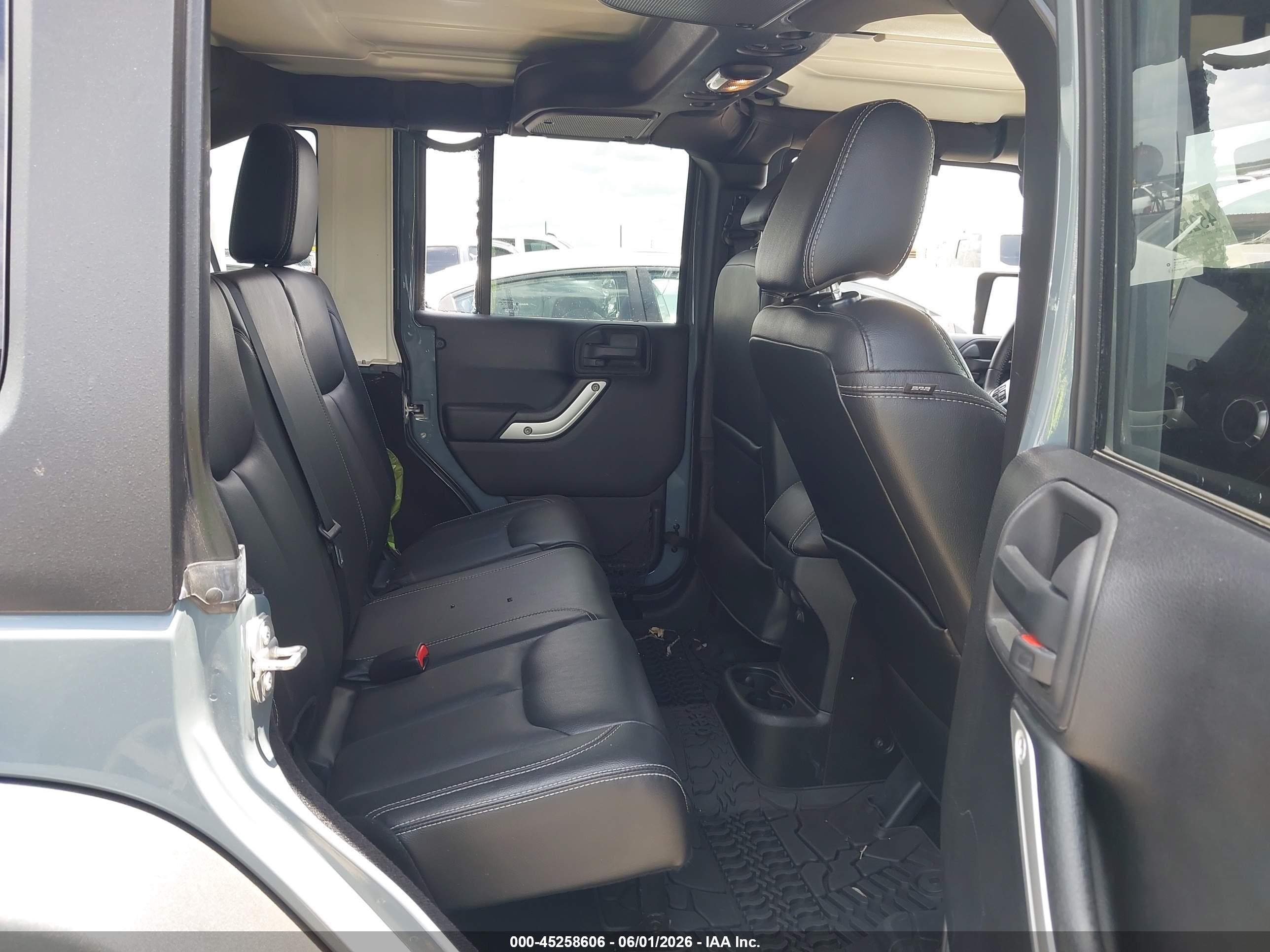 2015 Jeep Wrangler Unlimited Rubicon Hard Rock Blue vin: 1C4HJWFG5FL648240