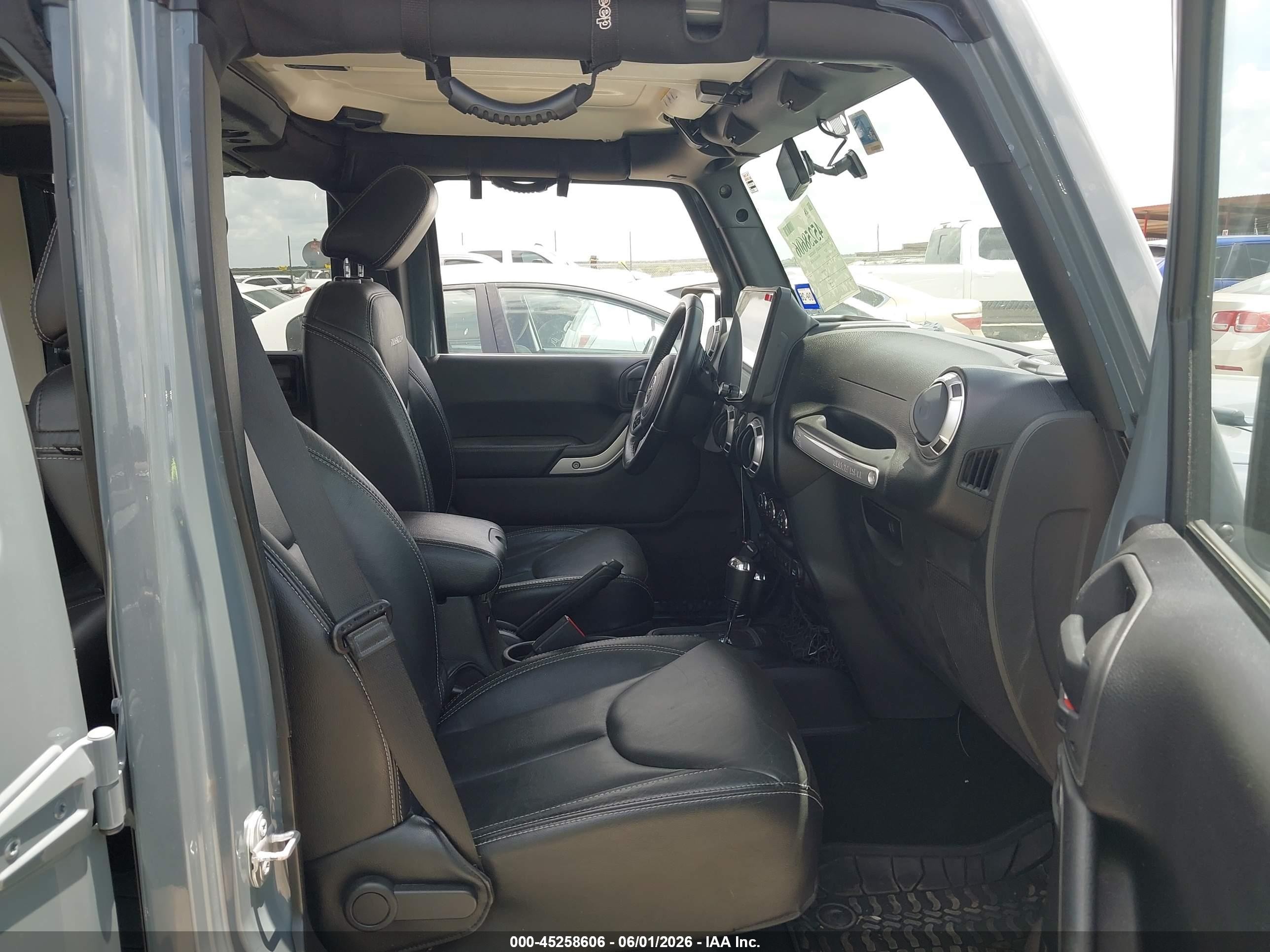 2015 Jeep Wrangler Unlimited Rubicon Hard Rock Blue vin: 1C4HJWFG5FL648240
