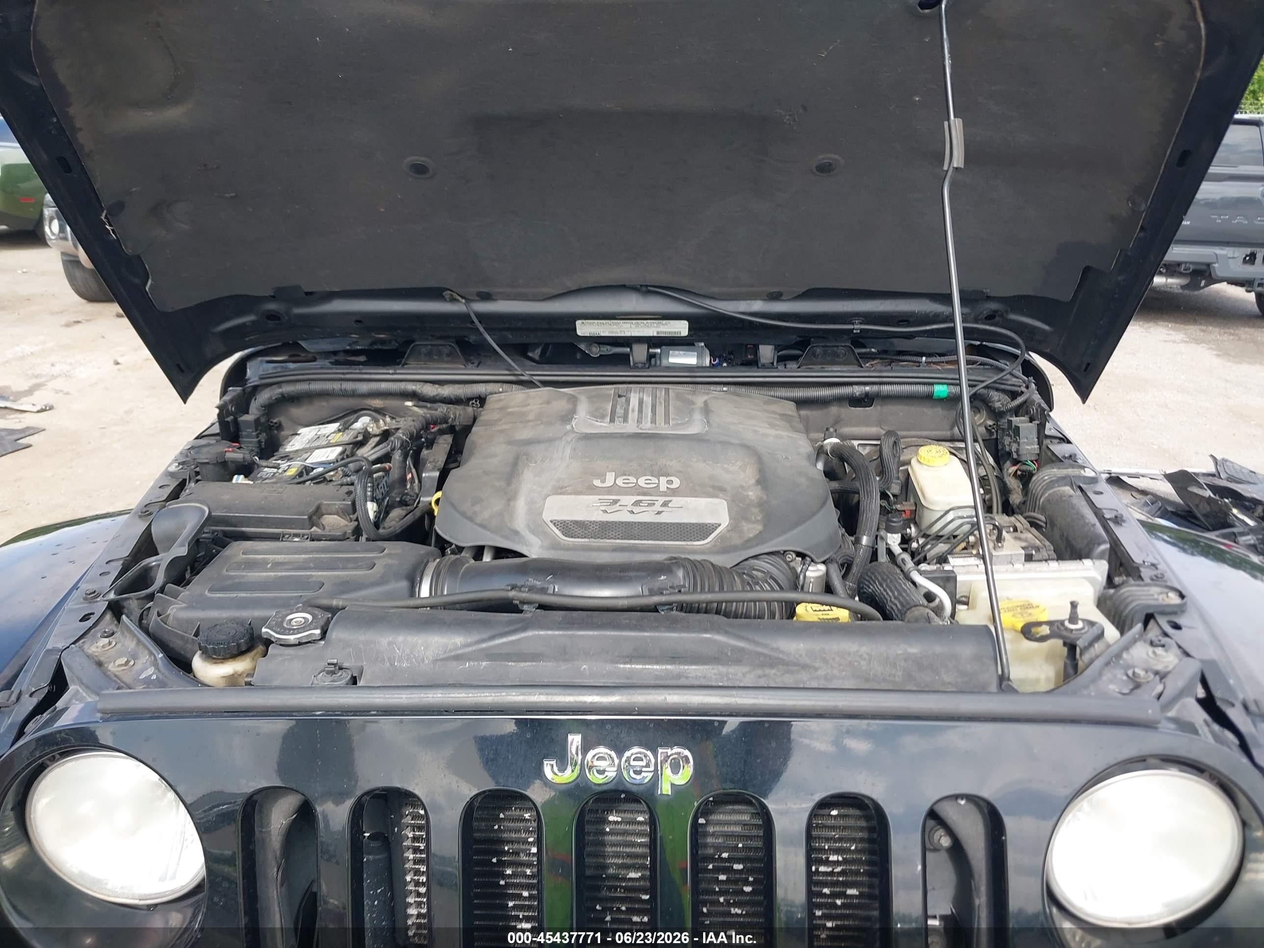 2012 Jeep Wrangler Unlimited Rubicon Black vin: 1C4HJWFGXCL191954