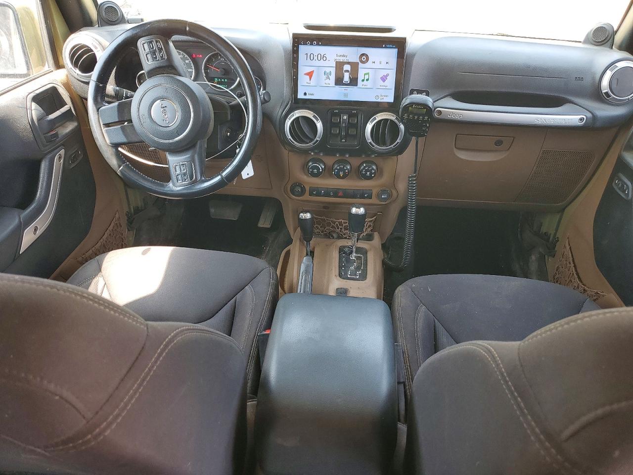 2013 Jeep Wrangler Unlimited Rubicon Green vin: 1C4HJWFGXDL539284