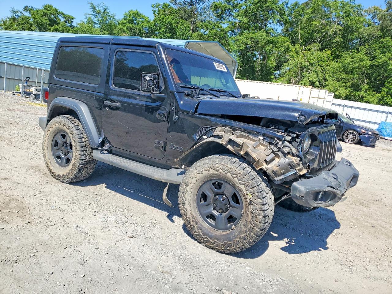 2023 Jeep Wrangler Sport Black vin: 1C4HJXAG4PW640496