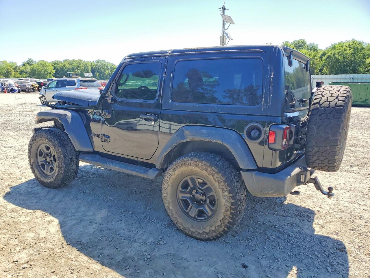2023 Jeep Wrangler Sport Black vin: 1C4HJXAG4PW640496