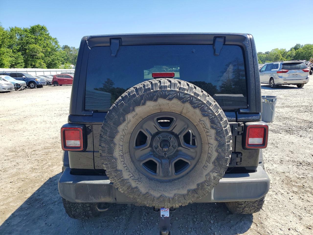 2023 Jeep Wrangler Sport Black vin: 1C4HJXAG4PW640496