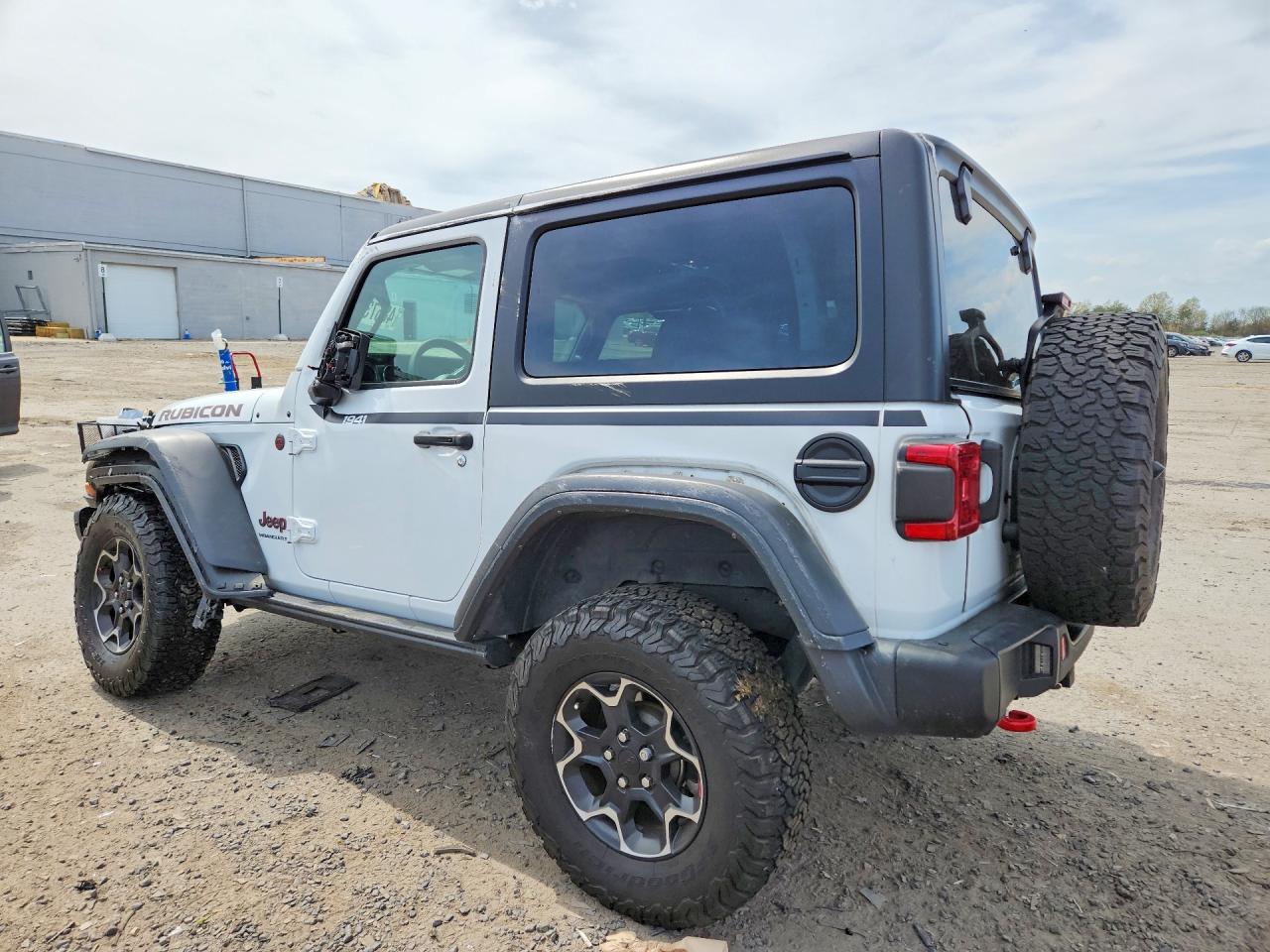 2023 Jeep Wrangler Rubicon White vin: 1C4HJXCG4PW567207