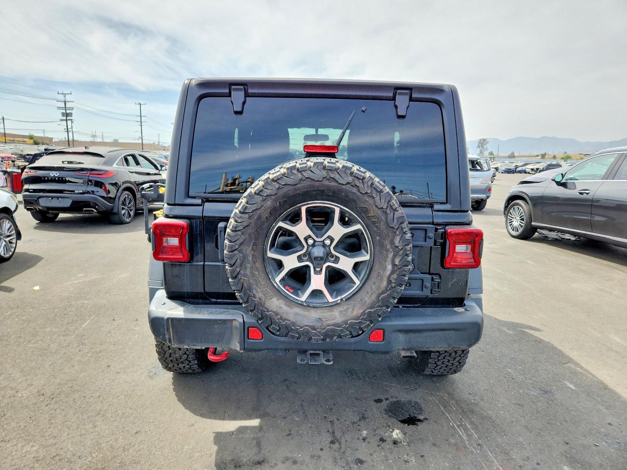 2021 Jeep Wrangler Rubicon Черный vin: 1C4HJXCG7MW541325
