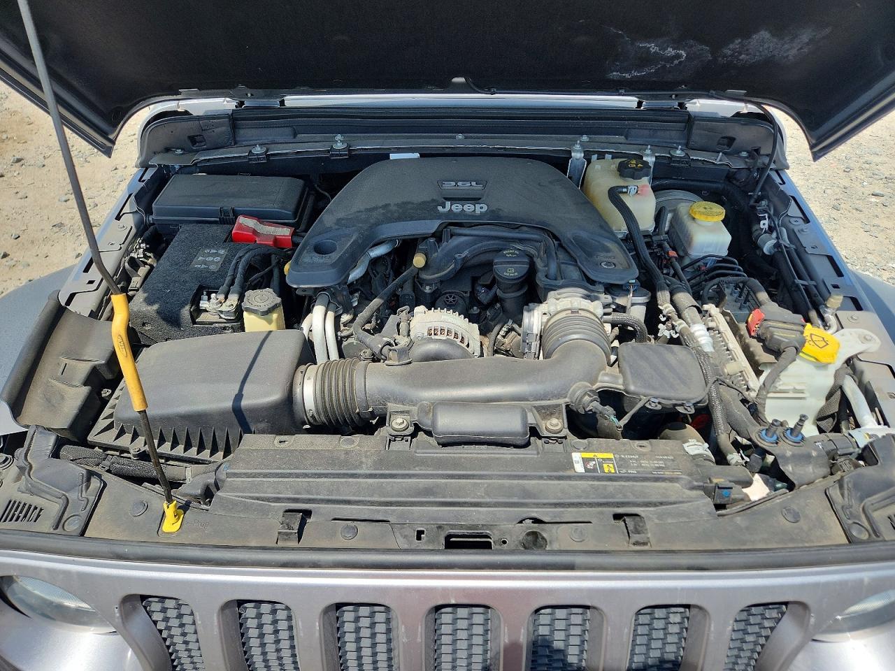 2018 Jeep Wrangler Unlimited Sport Gray vin: 1C4HJXDG1JW274869