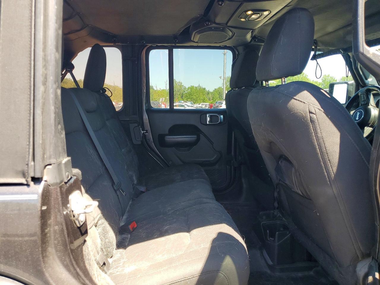 2019 Jeep Wrangler Unlimited Sport Серый vin: 1C4HJXDG1KW691460