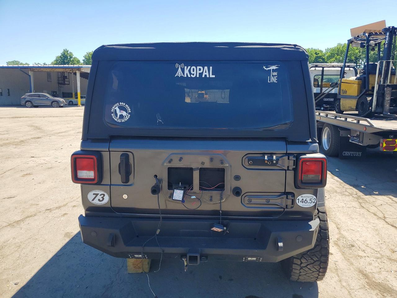 2019 Jeep Wrangler Unlimited Sport Серый vin: 1C4HJXDG1KW691460