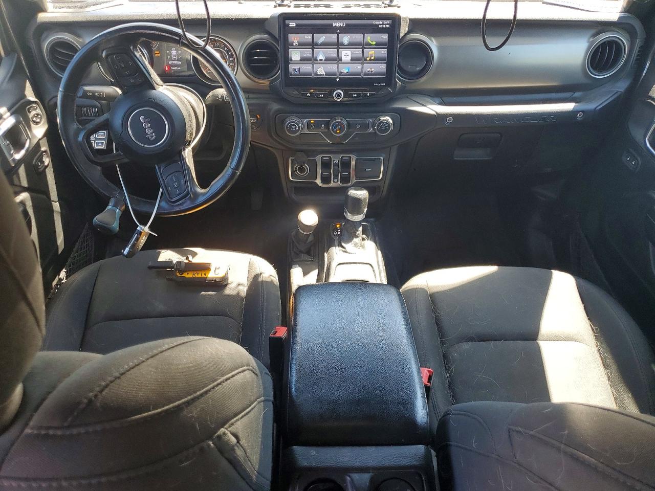 2019 Jeep Wrangler Unlimited Sport Серый vin: 1C4HJXDG1KW691460