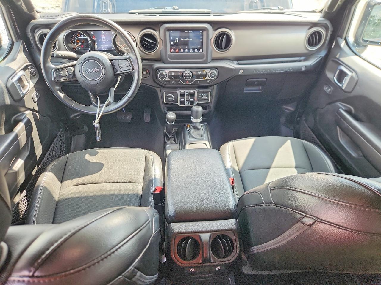 2020 Jeep Wrangler Unlimited Sport Черный vin: 1C4HJXDG1LW274633