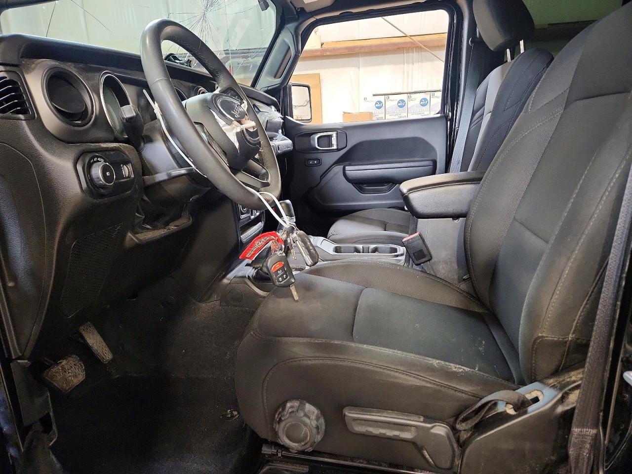 2023 Jeep Wrangler Sport Black vin: 1C4HJXDG1PW506525