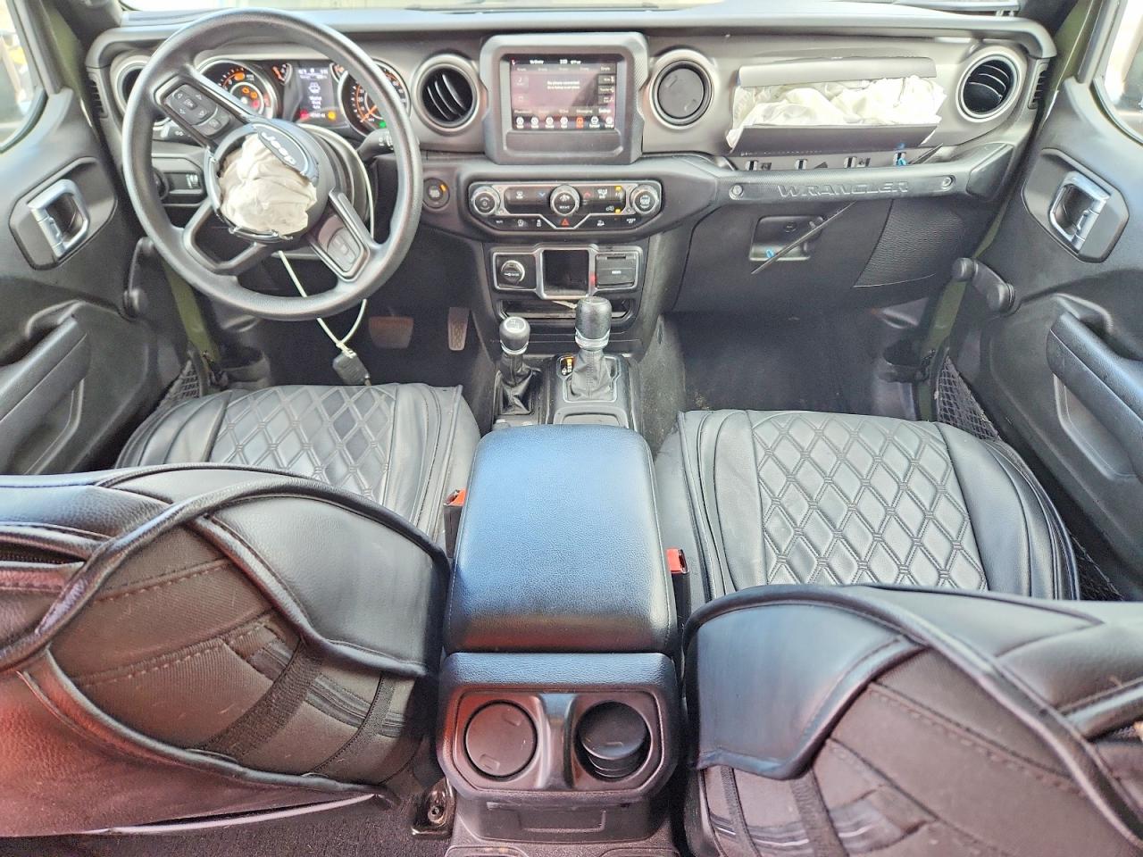 2023 Jeep Wrangler Sport Green vin: 1C4HJXDG2PW616774