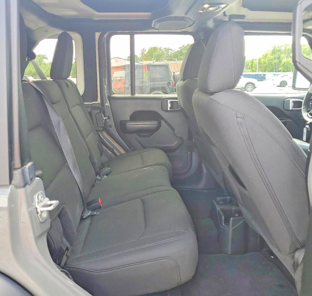 2019 Jeep Wrangler Unlimited Sport Gray vin: 1C4HJXDG3KW660470