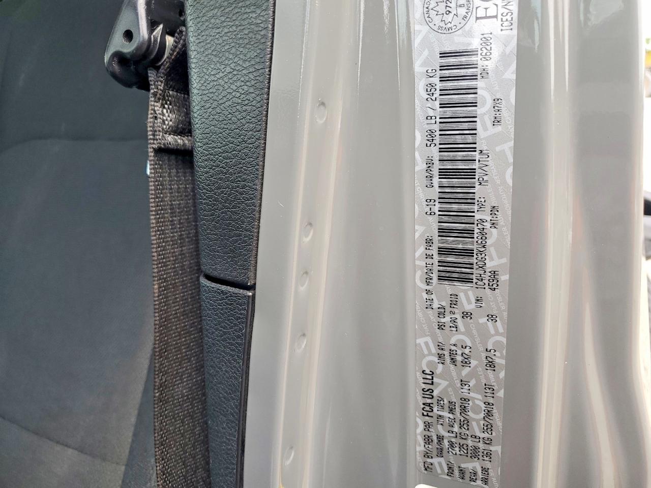 2019 Jeep Wrangler Unlimited Sport Gray vin: 1C4HJXDG3KW660470