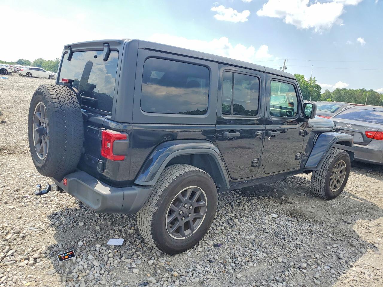 2021 Jeep Wrangler Unlimited Sport Black vin: 1C4HJXDG3MW616956