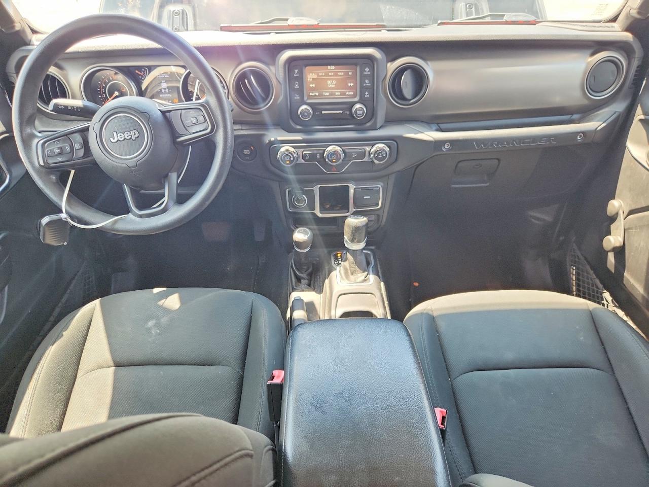 2018 Jeep Wrangler Unlimited Sport Black vin: 1C4HJXDG4JW187239