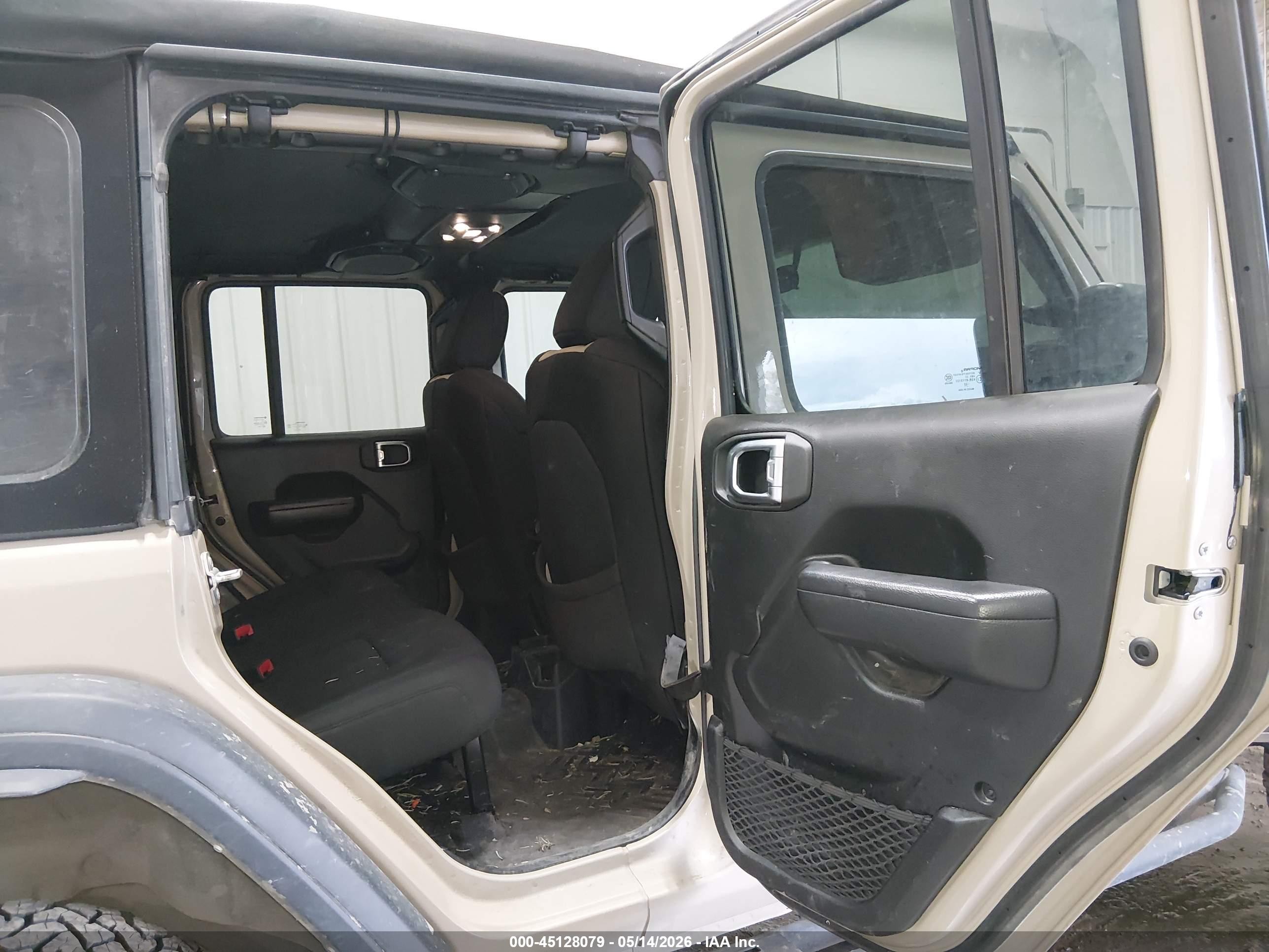 2022 Jeep Wrangler Unlimited Willys 4x4 Tan vin: 1C4HJXDG4NW219919