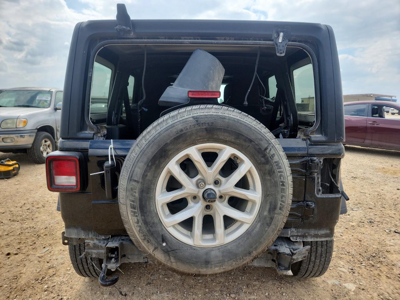 2023 Jeep Wrangler Sport Black vin: 1C4HJXDG4PW657343