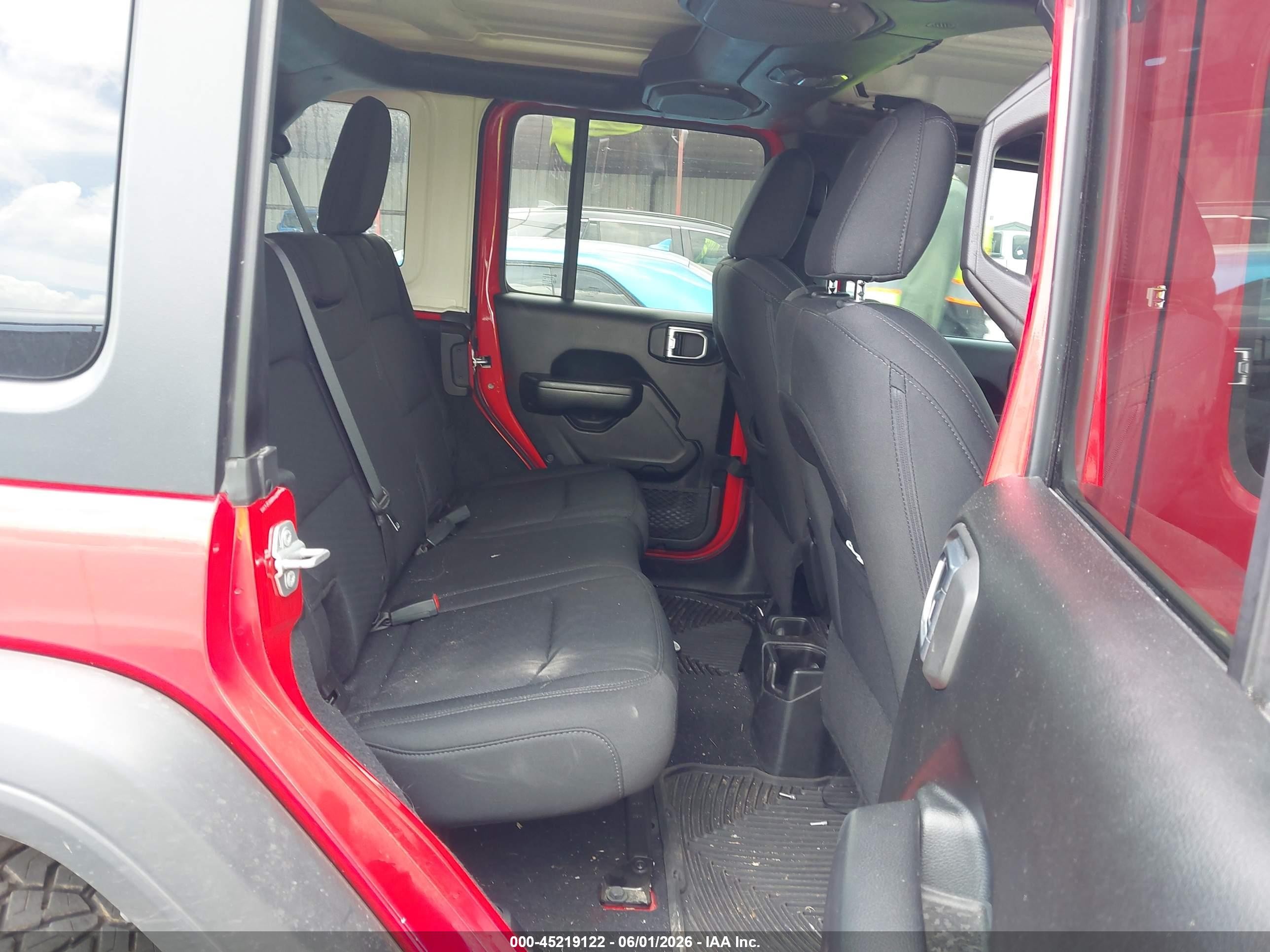 2018 Jeep Wrangler Unlimited Sport S 4x4 Красный vin: 1C4HJXDG6JW278867