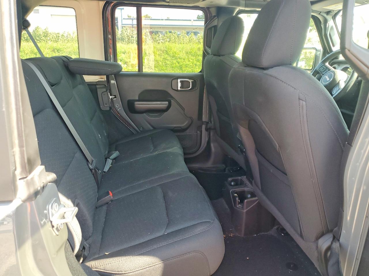 2020 Jeep Wrangler Unlimited Sport Gray vin: 1C4HJXDG6LW323440