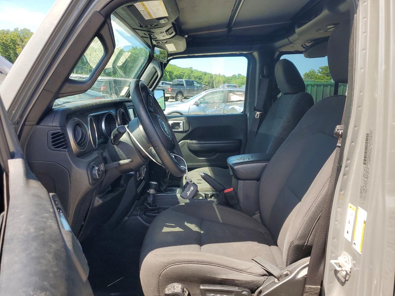 2018 Jeep Wrangler Unlimited Sport Gray vin: 1C4HJXDG7JW267859