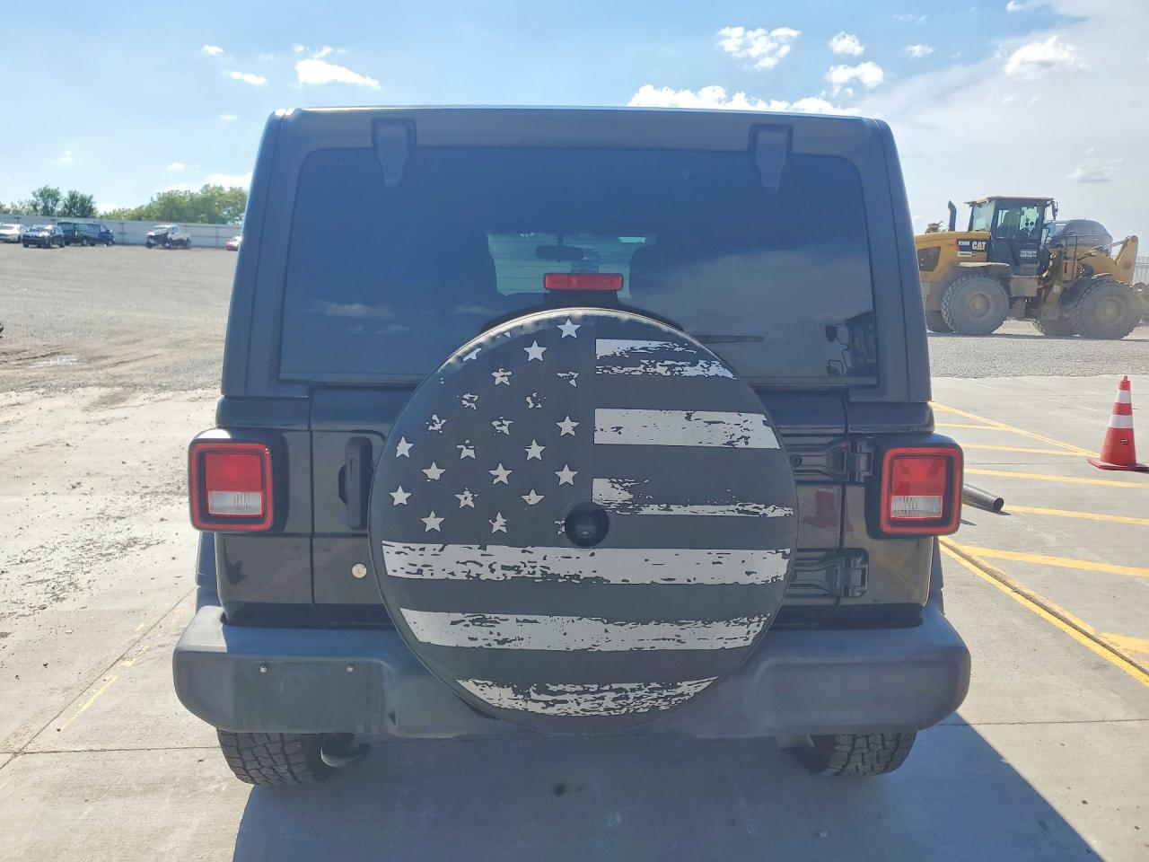 2018 Jeep Wrangler Unlimited Sport Black vin: 1C4HJXDG8JW280412