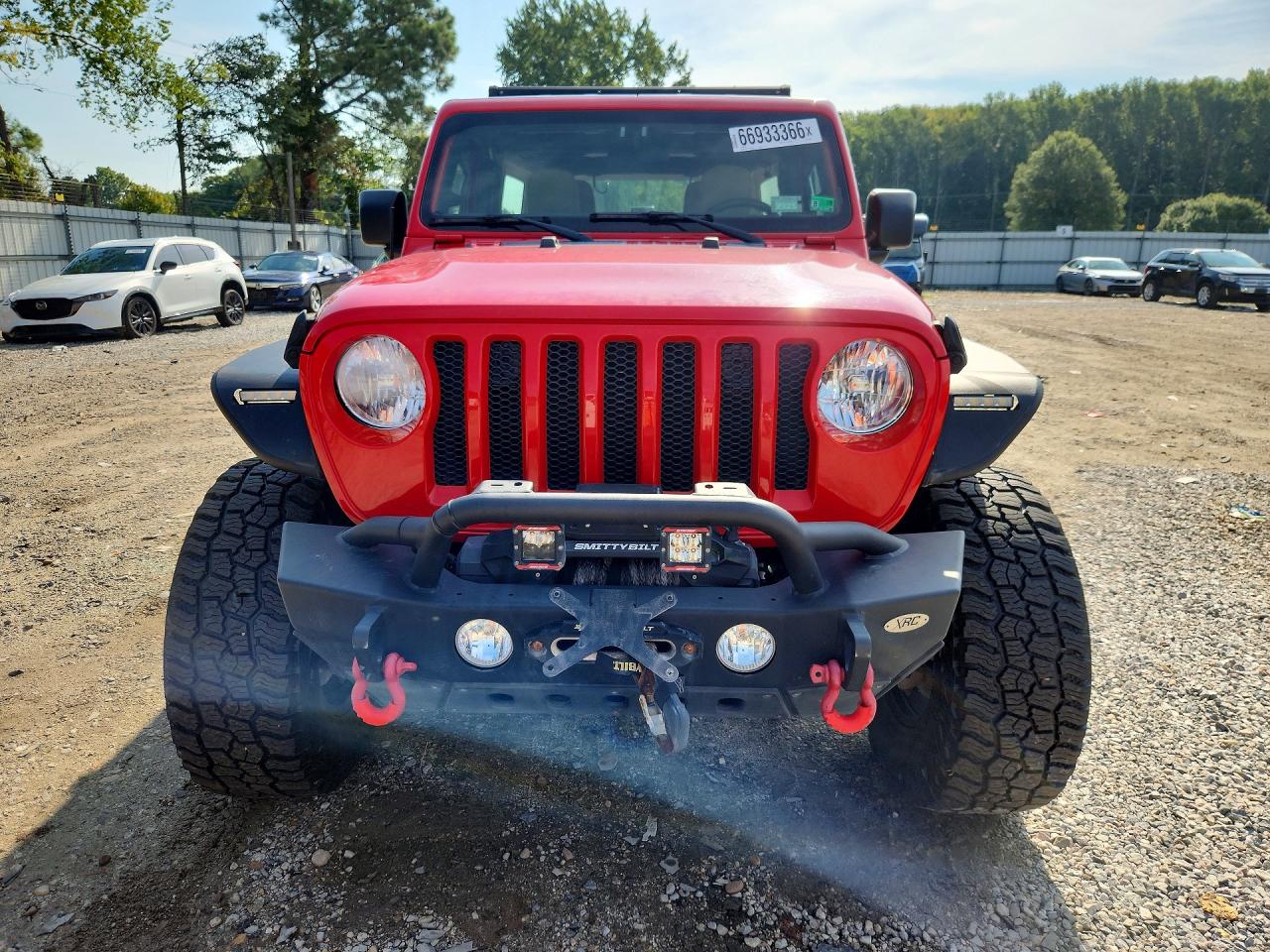 2022 Jeep Wrangler Unlimited Sport Red vin: 1C4HJXDG8NW145467
