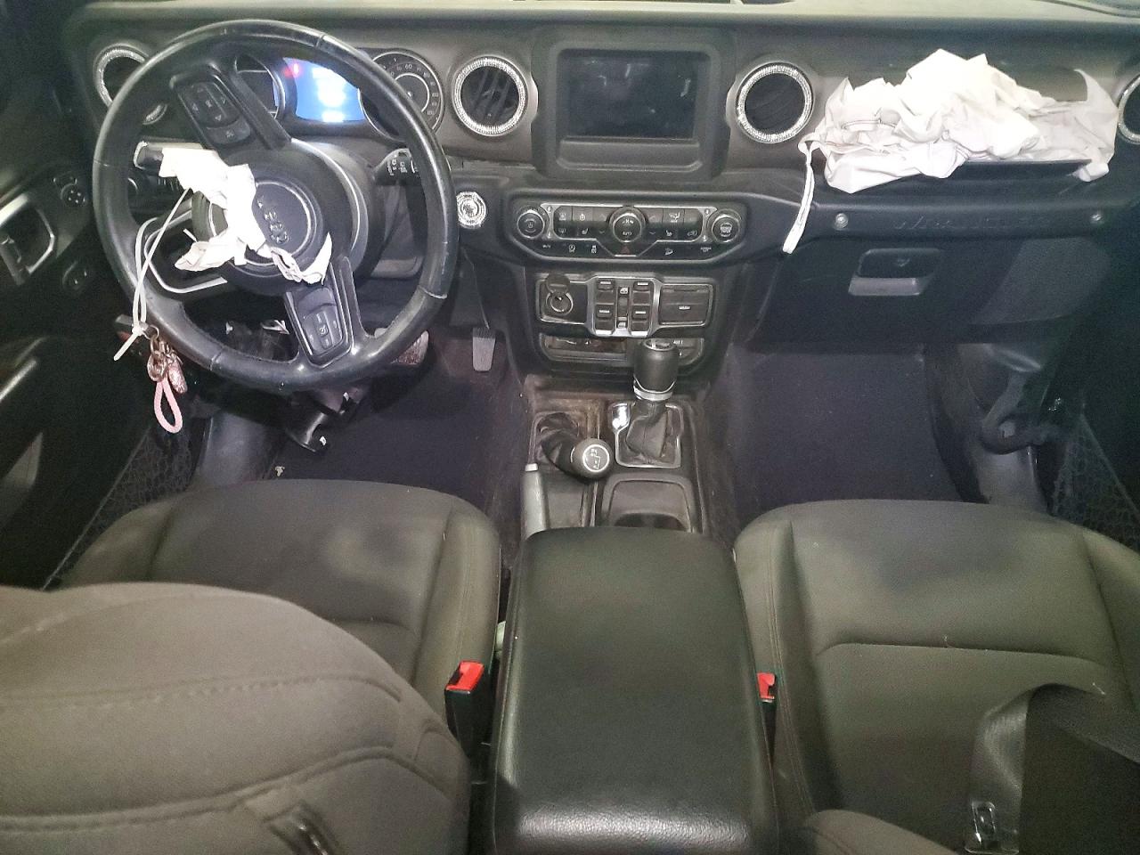 2020 Jeep Wrangler Unlimited Sport Black vin: 1C4HJXDG9LW247681