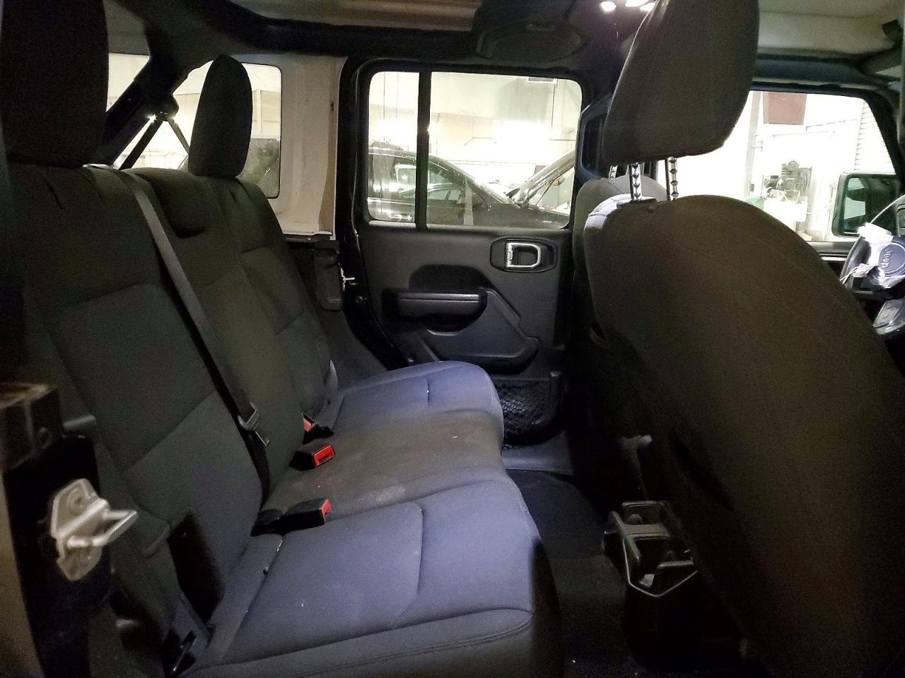 2020 Jeep Wrangler Unlimited Sport Black vin: 1C4HJXDG9LW247681
