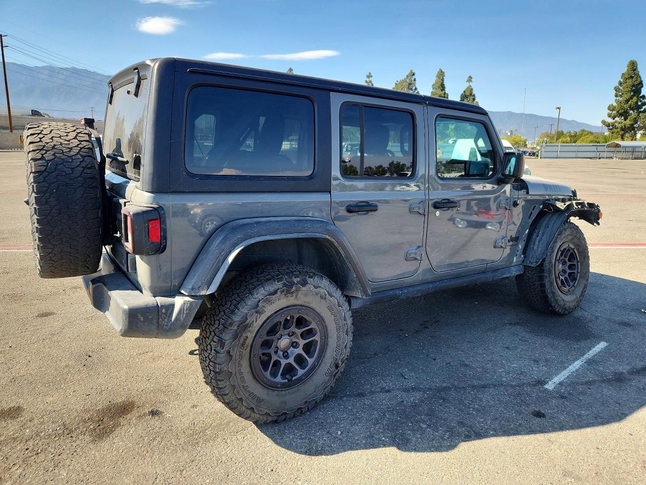 2023 Jeep Wrangler Sport Gray vin: 1C4HJXDG9PW588410