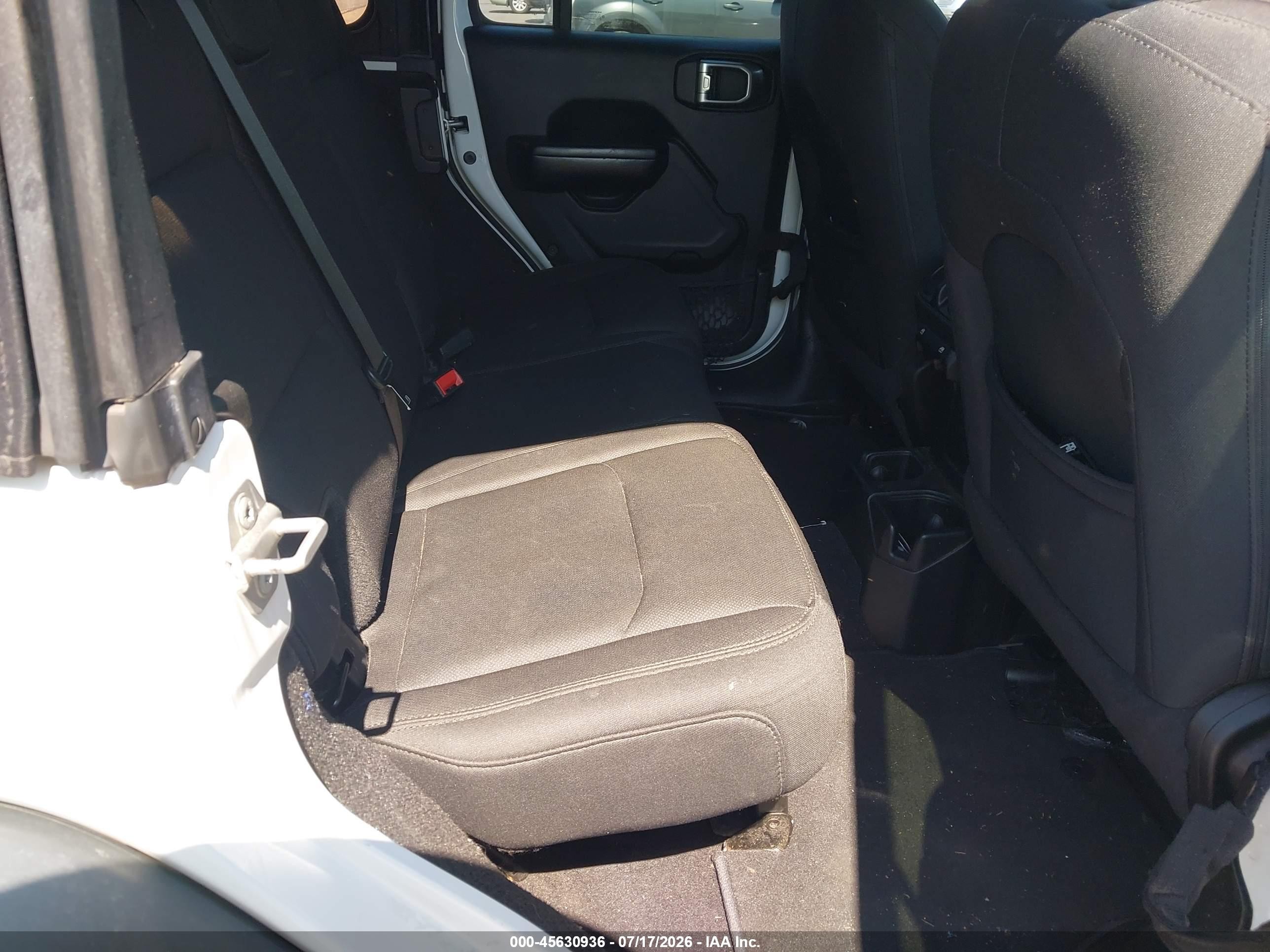 2019 Jeep Wrangler Unlimited Sport S 4x4 White vin: 1C4HJXDGXKW573052