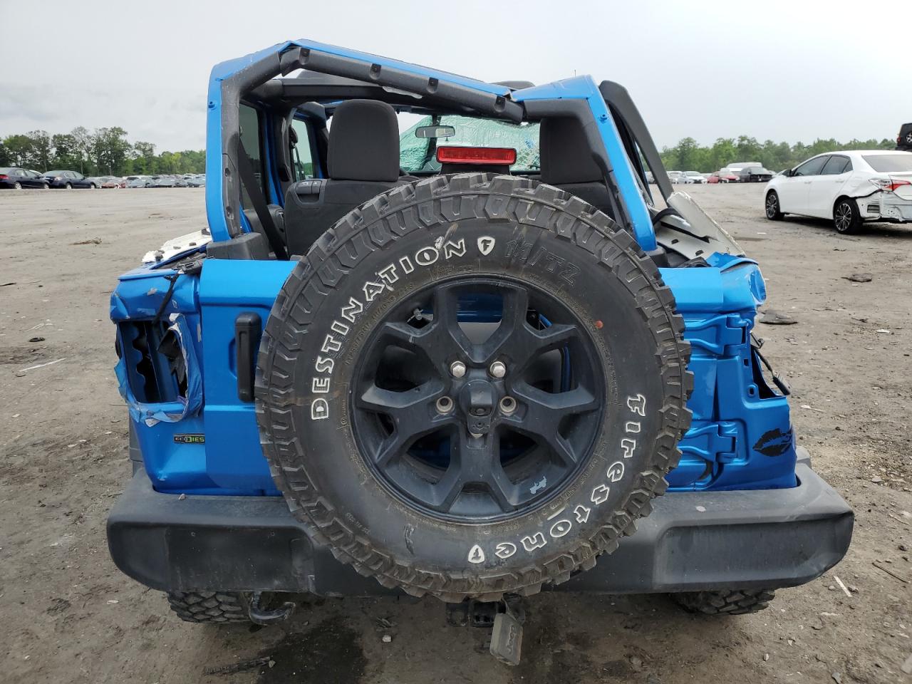 2023 Jeep Wrangler Sport Blue vin: 1C4HJXDM3PW530878