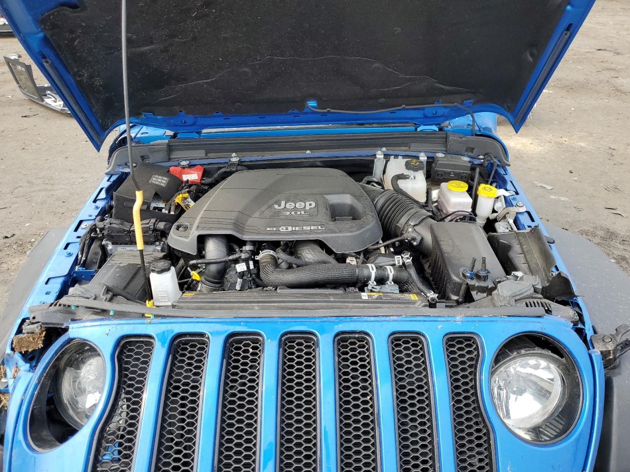 2023 Jeep Wrangler Sport Blue vin: 1C4HJXDM3PW530878