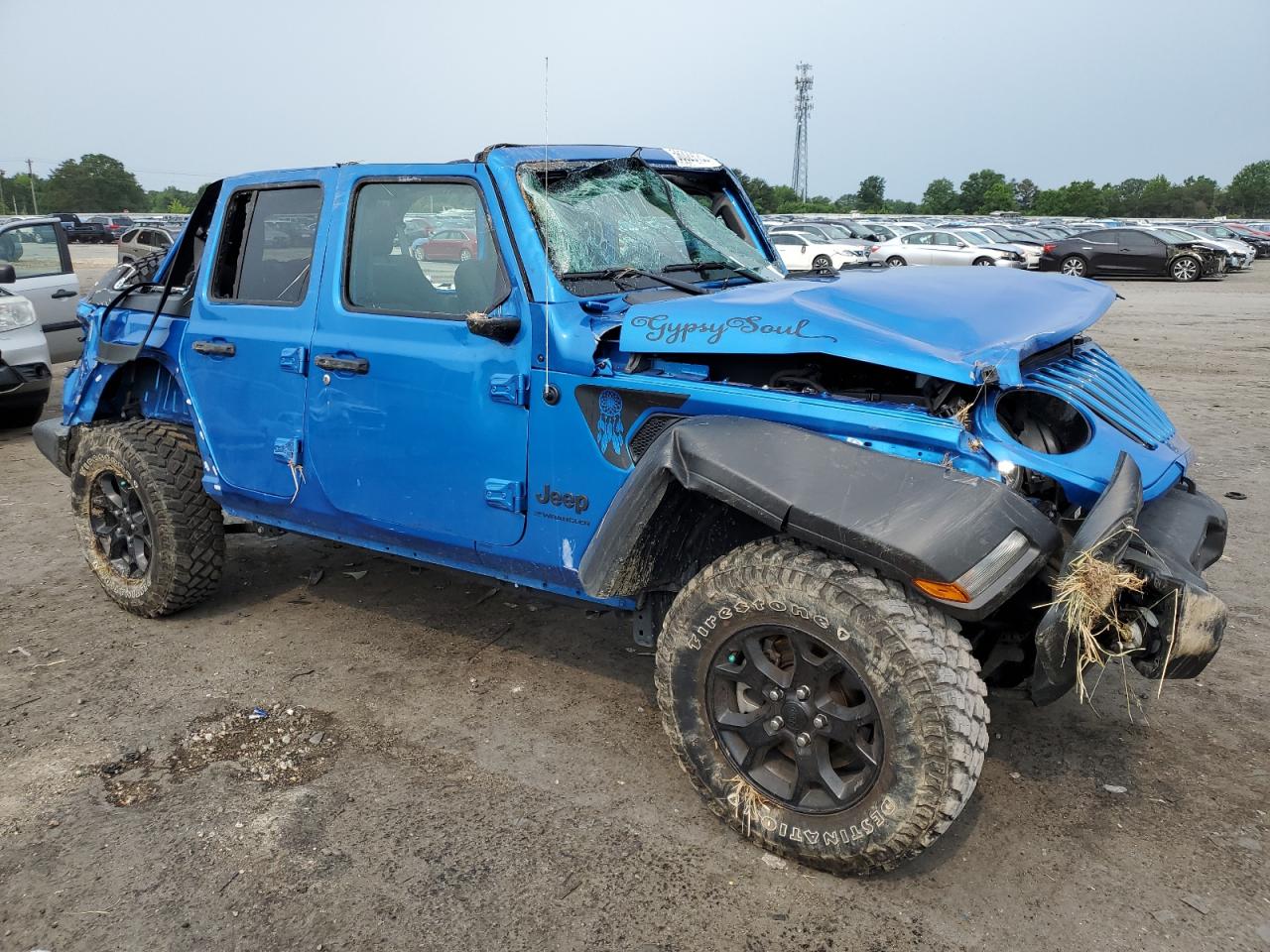 2023 Jeep Wrangler Sport Blue vin: 1C4HJXDM3PW530878