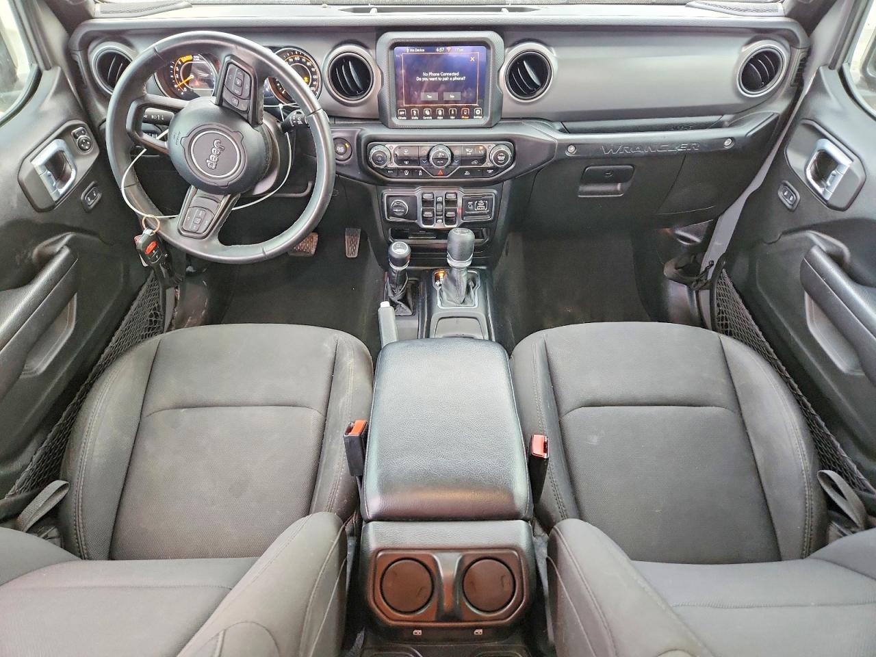 2022 Jeep Wrangler Unlimited Sport Gray vin: 1C4HJXDM7NW242813