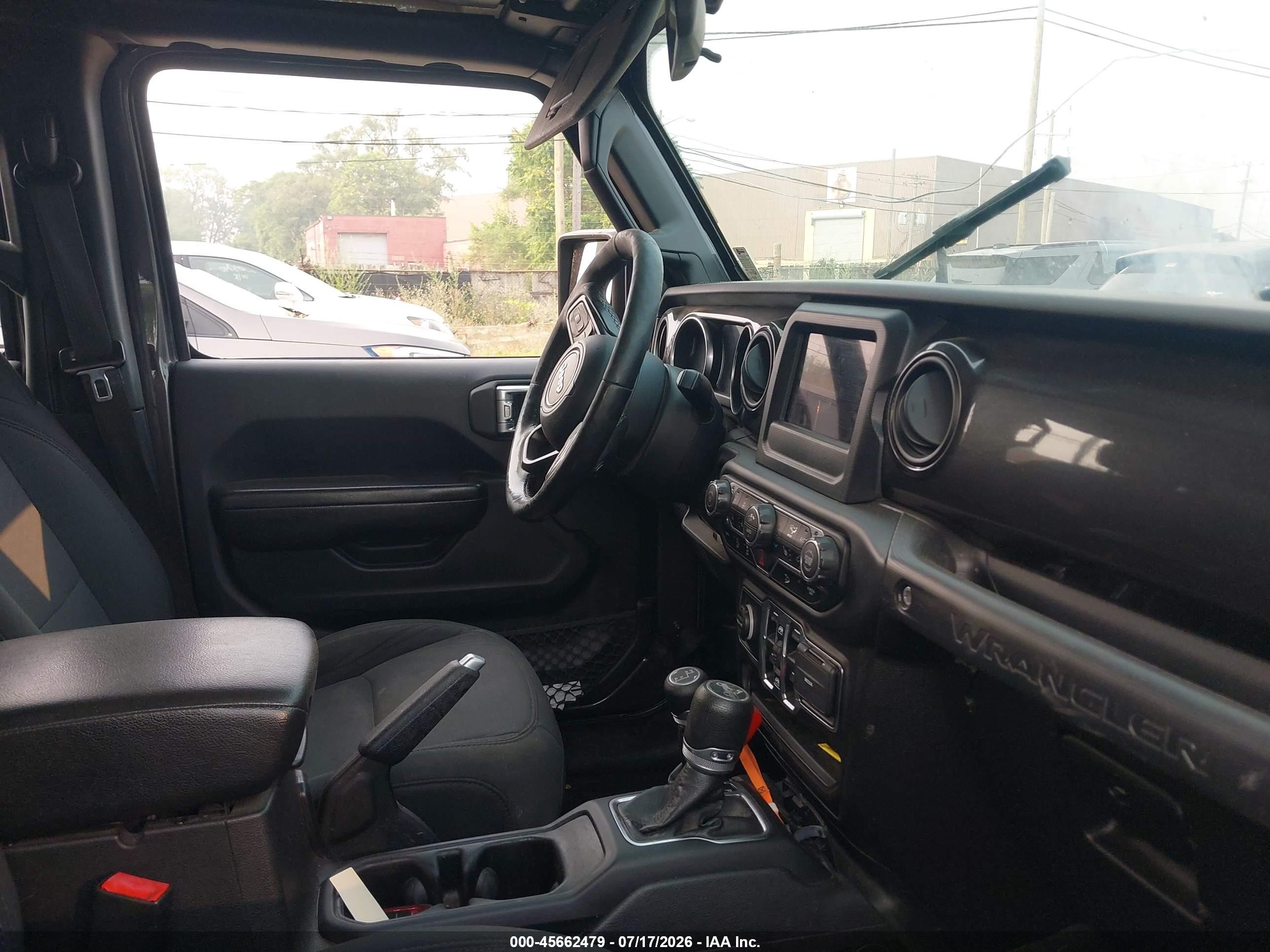 2019 Jeep Wrangler Unlimited Sport Altitude 4x4 Gray vin: 1C4HJXDN0KW685664