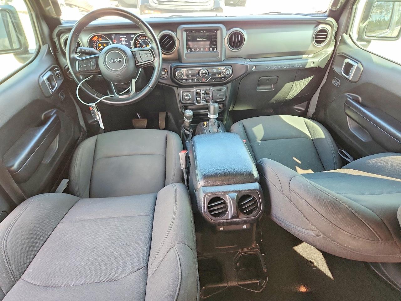 2020 Jeep Wrangler Unlimited Sport Gray vin: 1C4HJXDN1LW166902