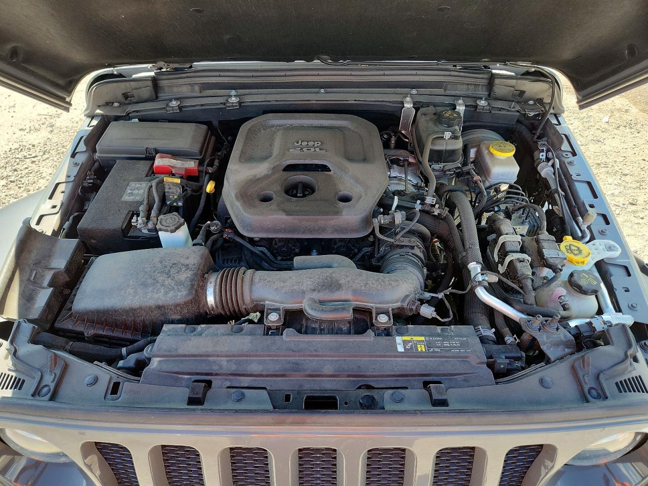 2020 Jeep Wrangler Unlimited Sport Gray vin: 1C4HJXDN1LW166902