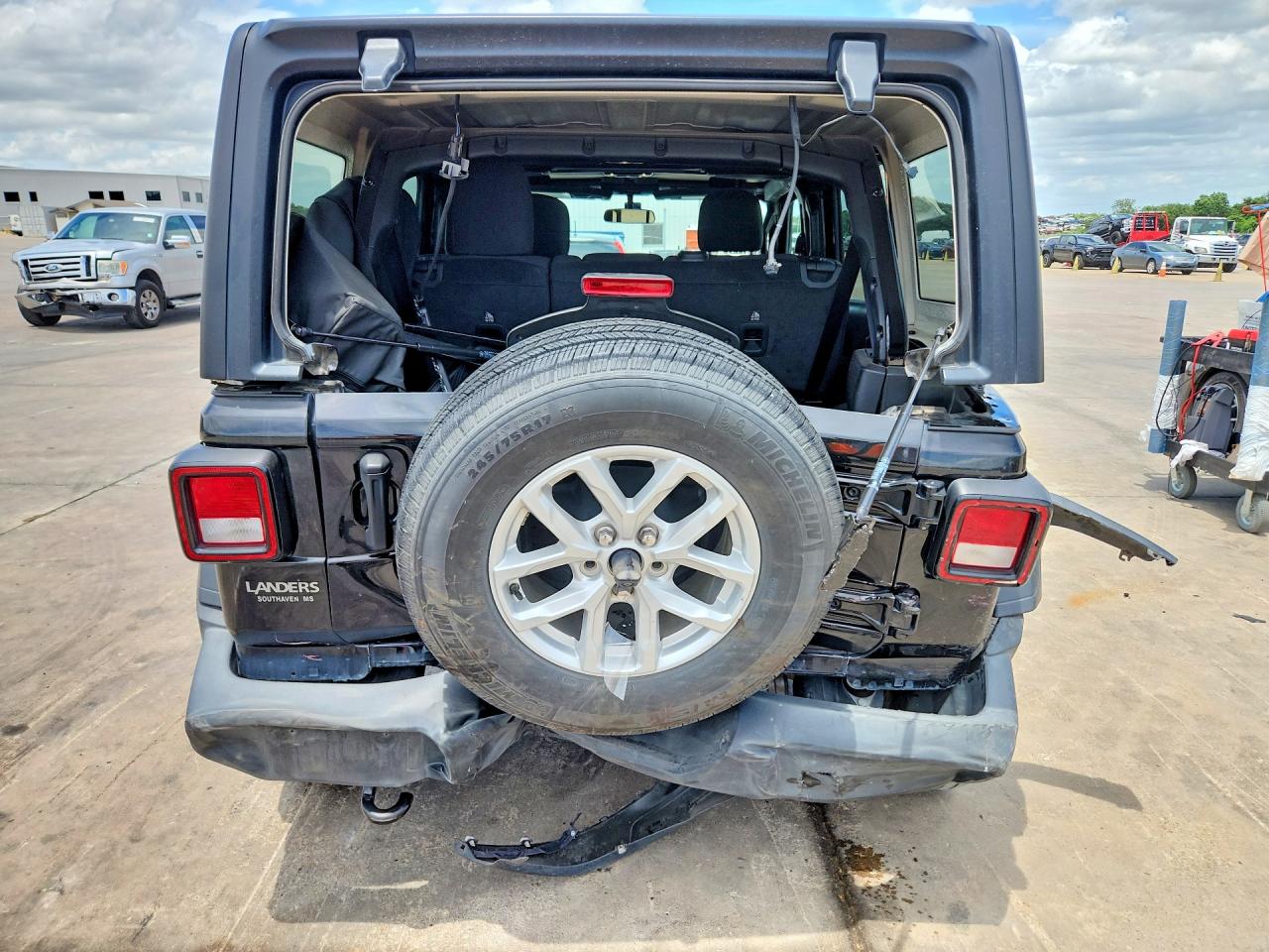 2023 Jeep Wrangler Sport Black vin: 1C4HJXDN1PW634701