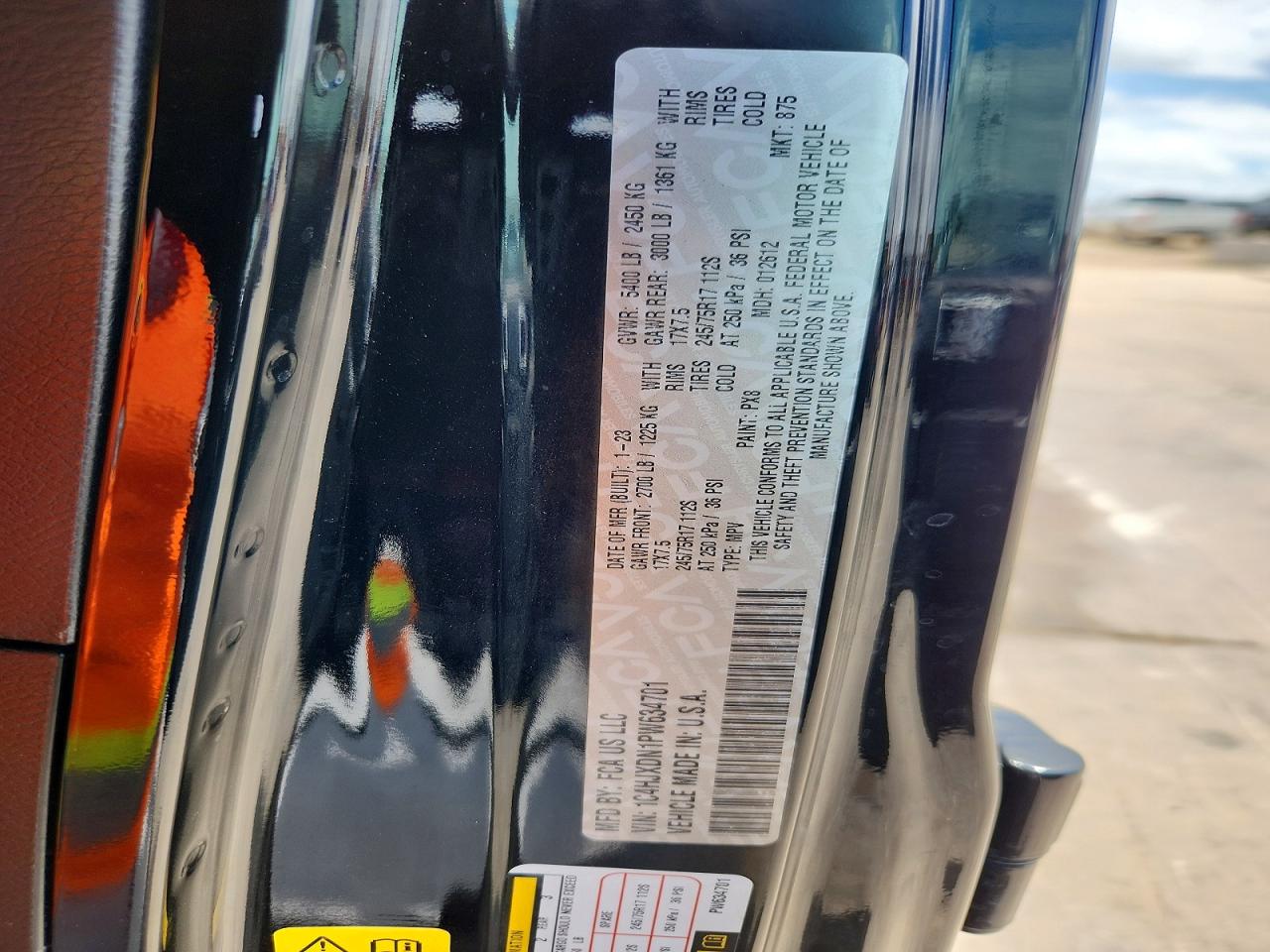 2023 Jeep Wrangler Sport Black vin: 1C4HJXDN1PW634701
