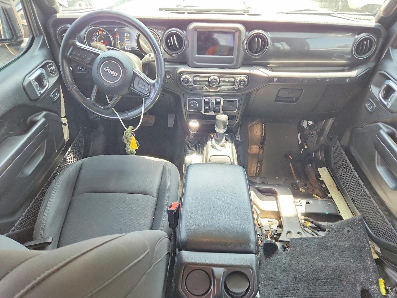 2021 Jeep Wrangler Unlimited Sport Серый vin: 1C4HJXDN2MW670649