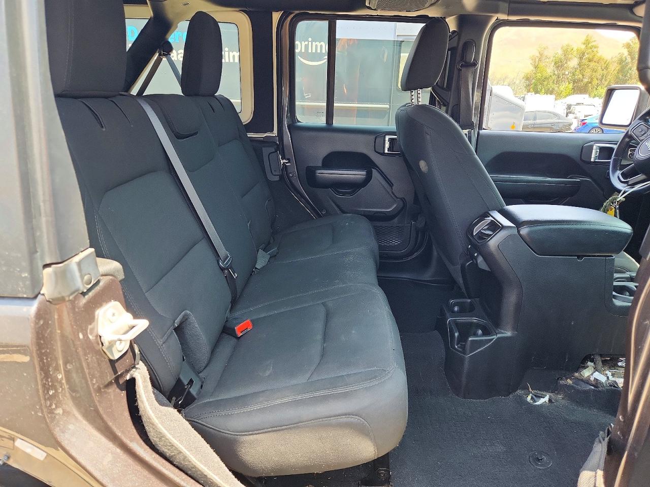2021 Jeep Wrangler Unlimited Sport Серый vin: 1C4HJXDN2MW670649