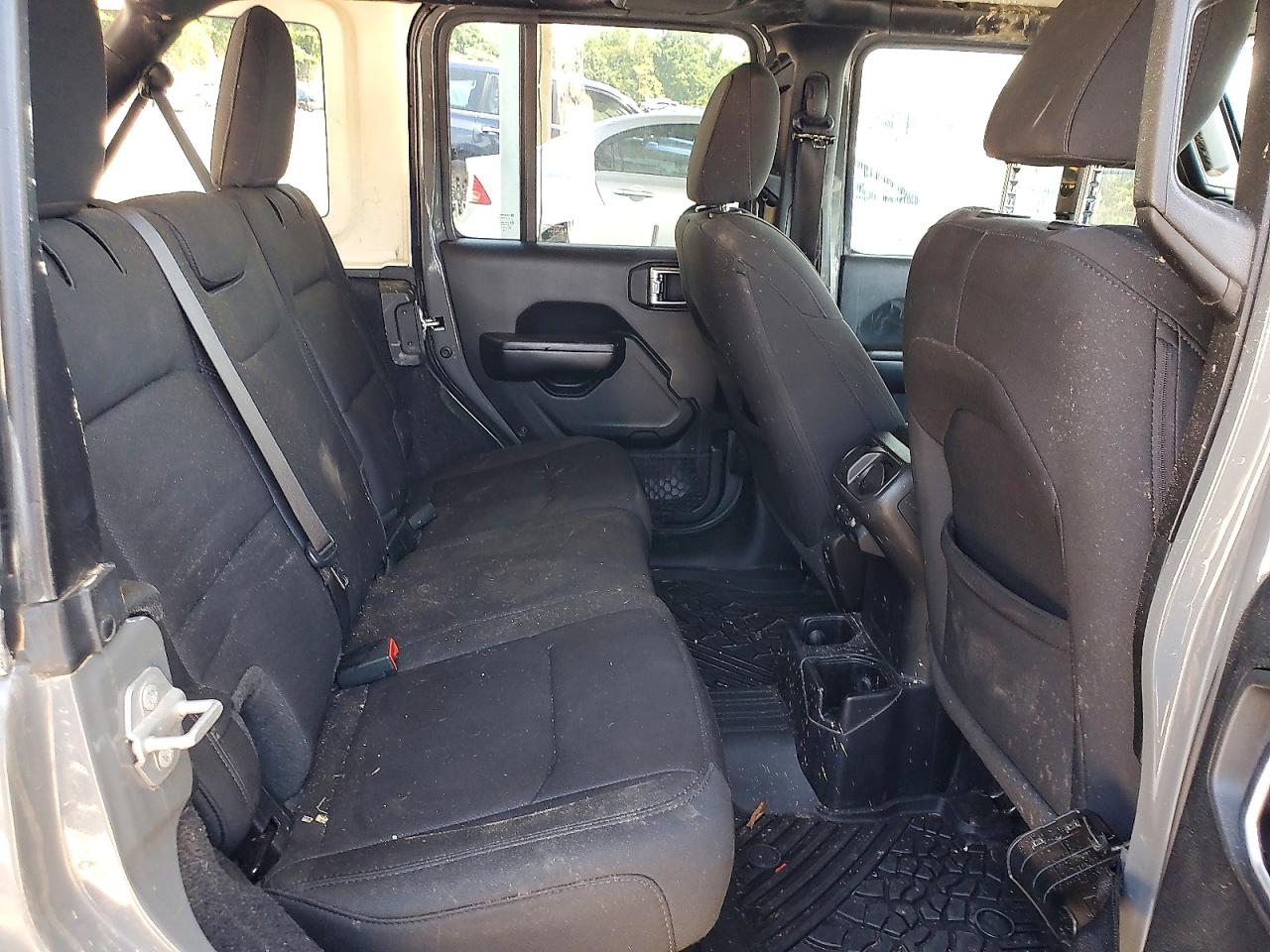 2020 Jeep Wrangler Unlimited Sport Gray vin: 1C4HJXDN3LW299628